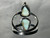 Natural Australian Coober Pedy White Opal In Sterling Silver Ring 11.50 Carat