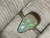 Natural Australian Coober Pedy White Opal In Sterling Silver Ring 11.50 Carat