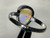 Natural Australian Coober Pedy White Opal In Sterling Silver Ring 10.25 Carat