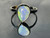 Natural Australian Coober Pedy White Opal In Sterling Silver Ring 10.25 Carat