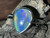 Natural Australian Coober Pedy White Opal In Sterling Silver Ring 10.25 Carat
