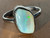 Natural Australian Coober Pedy White Opal In Sterling Silver Ring 12.40 Carat