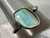 Natural Australian Coober Pedy White Opal In Sterling Silver Ring 12.40 Carat