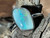 Natural Australian Coober Pedy White Opal In Sterling Silver Ring 12.40 Carat