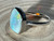 Natural Australian Coober Pedy White Opal In Sterling Silver Ring 12.40 Carat