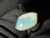 Natural Australian Coober Pedy White Opal In Sterling Silver Ring 12.40 Carat