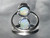 Natural Australian Coober Pedy White Opal In Sterling Silver Ring 10.10 Carat