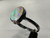 Natural Australian Coober Pedy White Opal In Sterling Silver Ring 10.10 Carat