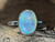 Natural Australian Coober Pedy White Opal In Sterling Silver Ring 10.10 Carat