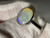 Natural Australian Coober Pedy White Opal In Sterling Silver Ring 10.10 Carat