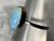 Natural Australian Coober Pedy White Opal In Sterling Silver Ring 12.30 Carat