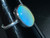 Natural Australian Coober Pedy White Opal In Sterling Silver Ring 12.30 Carat