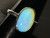 Natural Australian Coober Pedy White Opal In Sterling Silver Ring 12.30 Carat