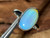 Natural Australian Coober Pedy White Opal In Sterling Silver Ring 12.30 Carat