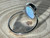 Natural Australian Coober Pedy White Opal In Sterling Silver Ring 12.30 Carat