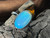 Natural Australian Coober Pedy White Opal In Sterling Silver Ring 12.30 Carat