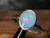 Natural Australian Coober Pedy Opal Sterling Silver Ring  9.50 Carat