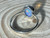 Natural Australian Coober Pedy Opal Sterling Silver Ring  9.50 Carat