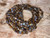 Natural Australian Boulder Opal Smooth Coin  Shape Beads 7mm to 7.80mm