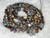 Natural Australian Boulder Opal diagonal drilled square Shape Beads 6mm to 8mm