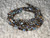 Natural Australian Boulder Opal diagonal drilled square Shape Beads 6mm to 8mm