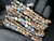 Natural Australian Boulder Opal diagonal drilled square Shape Beads 6mm to 8mm