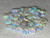 Australian Coober Pedy Multicolour Fire Small Size Opal 7.45 Carat