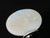 Multicolour Australian Coober Pedy Solid White Opal 5.80 Carat