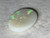 Multicolour Australian Coober Pedy Solid White Opal 5.80 Carat