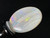 Multicolour Australian Coober Pedy Solid White Opal 7.40 Carat