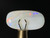 Multicolour Australian Coober Pedy Solid White Opal 4.50 Carat
