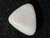 Multicolour Australian Coober Pedy Solid White Opal 7.05 Carat