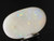 Multicolour Australian Coober Pedy Solid White Opal 6.90 Carat