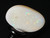 Multicolour Australian Coober Pedy Solid White Opal 6.90 Carat