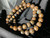Australian Natural Faceted Cut Boulder Opal Beads Necklace