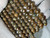 Australian Natural Faceted Cut Boulder Opal Beads Necklace