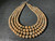 Australian Natural Faceted Cut Boulder Opal Beads Necklace