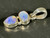 Sterling Silver Dual Opal Pendant 10.85 Carat