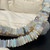 Square Cut Opal Beaded Necklace 90 Carat