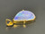 Gold Plated Opal Pendant 20.35 Carat