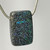 Black Matrix Opal Pendant 14.35 Carat
