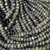 Australian Matrix Opal Faceted 3mm Beads String 38 Carat