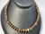 Boulder Opal Circle Faceted Beaded Necklace 230 Carat