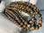 Australian Natural Faceted Cut Boulder Opal Beads Necklace