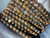 Australian Natural Faceted Cut Boulder Opal Beads Necklace
