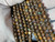 Australian Natural Faceted Cut Boulder Opal Beads Necklace