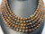 Australian Natural Faceted Cut Boulder Opal Beads Necklace