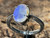 Natural Australian Coober Pedy Opal Ring 14.10 Carat