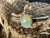 Natural Australian Coober Pedy Opal Ring 13.25Carat