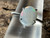 Natural Australian Coober Pedy Opal Ring 13.75 Carat